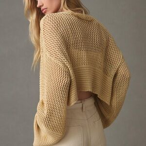 Anthropologie Julliet Cropped Cardigan